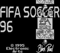 une photo d'Ã©cran de Fifa Soccer 96 sur Nintendo Game Boy